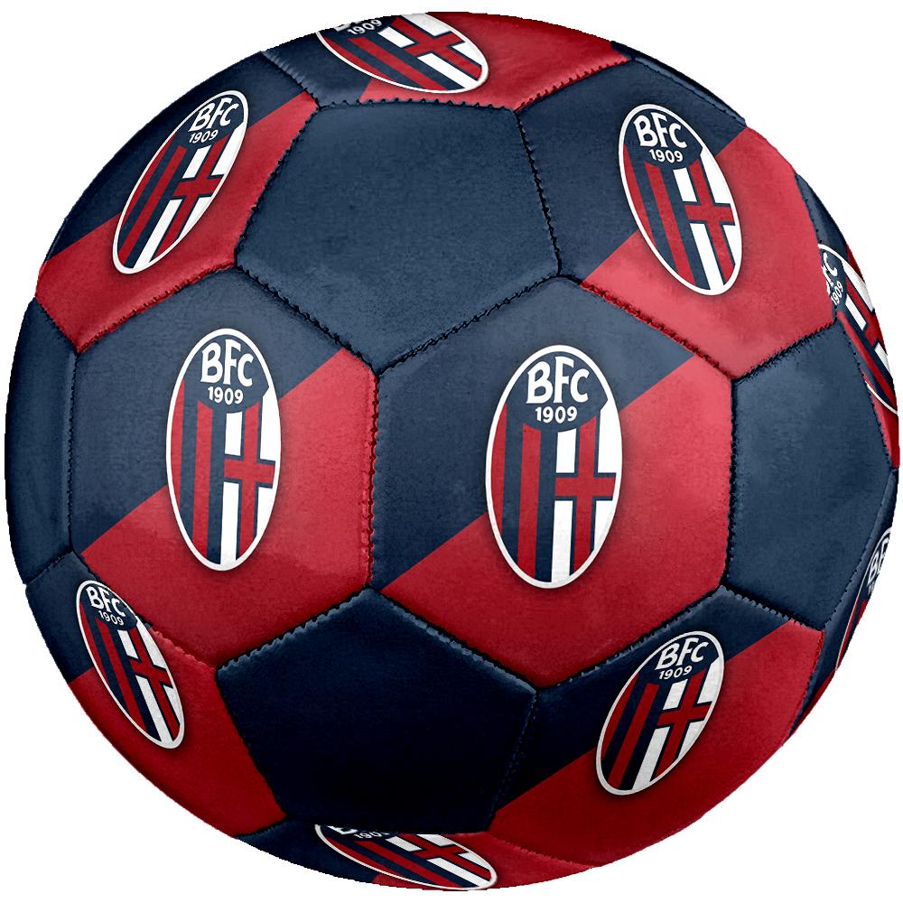 Pallone da Calcio Bologna FC, colorato, adatto a tutte le età, cucito a macchina, materiale in PVC, qualità da competizione, durevole e ad alto rimbalzo