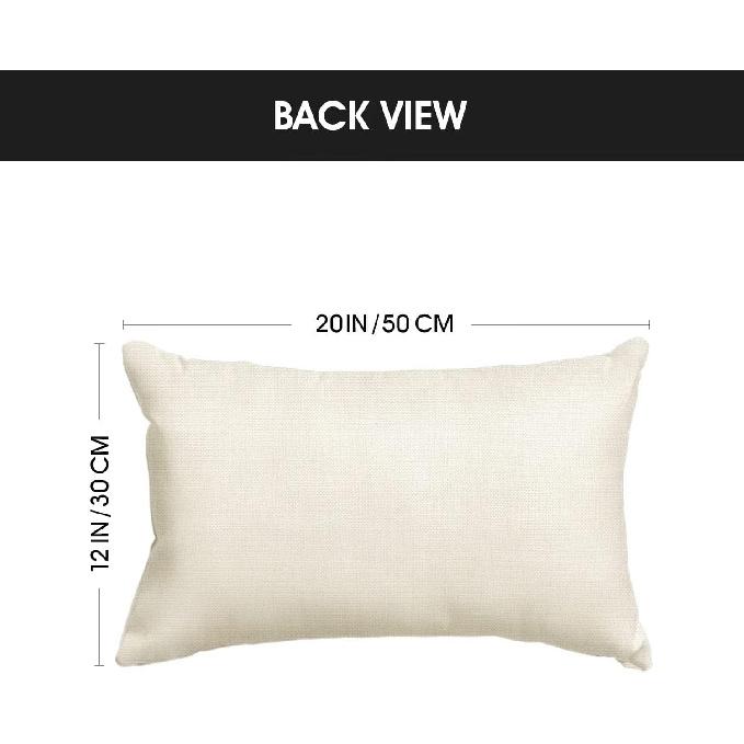 AVOIN colorlife Hanukkah Menorah Light Star of David Throw Pillow Cover, 12 x 20 Inch Chanukah Dreidel Hexagram Holiday Cushion Case for Sofa Couch