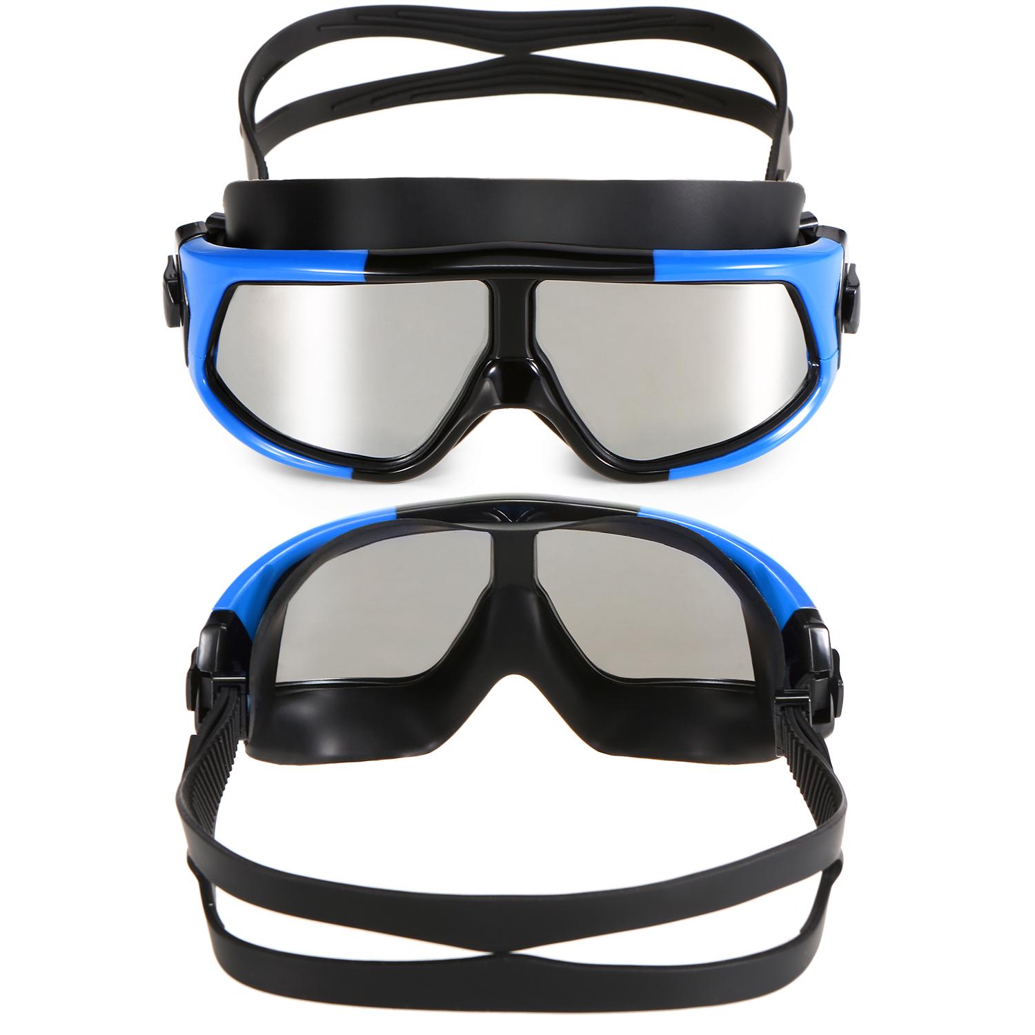 Professional Swim Goggles Women Men   Anti-Fog Wide View Swimming Goggles for Adults