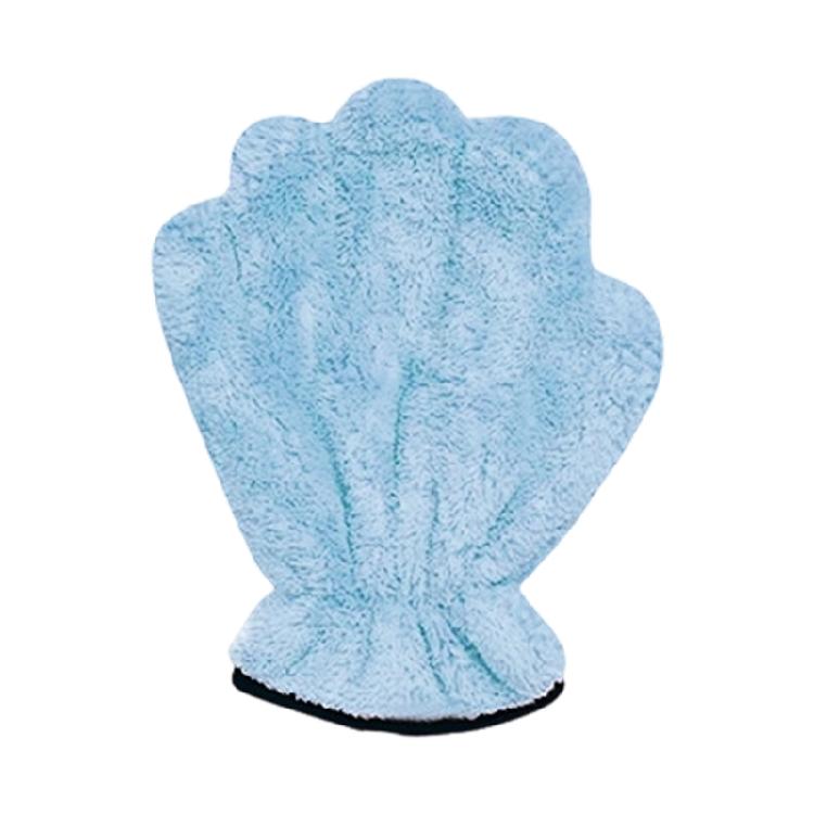 

Fleece Pet Grooming Gloves Multifunctional Bath Towel Mittens for Quick Drying Dog, Cats Bath,Home Use синий