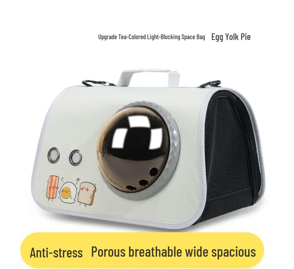 Portable Space Capsule Pet Carrier Backpack (For Cats and Dogs)
