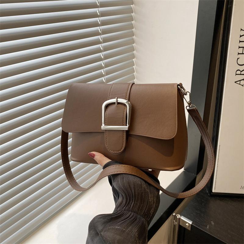 Premium Sense Niche Armpit Bag Summer New Trendy Commuter Small Square Bag Versatile Fashion Shoulder Messenger Bag