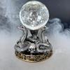 New Resin Sculpture Eye Snake Crystal Ball Base Home Office Desktop Crystal Ball Base Decoration