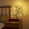 Cherry Blossom USB Table Lamp - Creative Night Light for Bedroom Decor & Atmosphere, Ideal for Sleep & Breastfeeding.