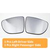 Heated Left or Right Side Rearview Mirror Glass W/ Backing Plate For Nissan Micra 2016- & Renault Captur Clio Zoe 2012-