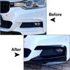 Car Front Bumper Fangs Trim Air Vent Lid Cover For BMW 3-Series F30 F31 2012 2013 2014 2015 2016 2017 2018 M-Sport Only
