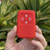 Custodia in Silicone a 4 Pulsanti per Chiave Telecomando Toyota Estima Alphard Vellfire Coprichiave Keyless Guscio Cover Portachiavi per Auto