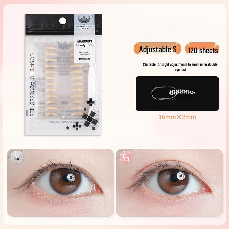 Invisible Water-Activated Lace Eyelid Tape - No Glue, Long-Lasting Fairy Eye Strips