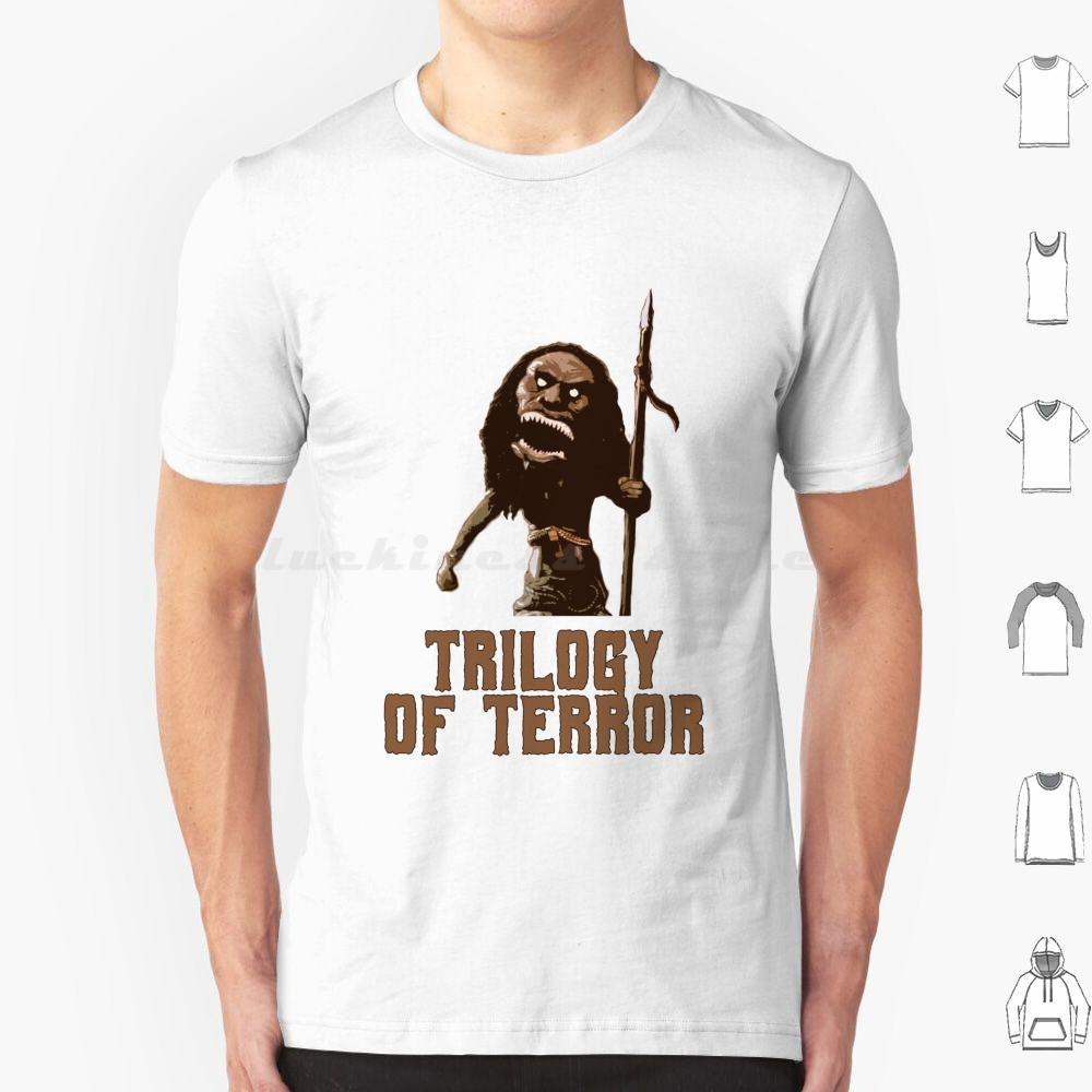 Trilogy Of Terror T Shirt Cotton Men Women DIY Print Trilogy Of Terror Zuni Zuni Horror Movies Horror Vintage Horror Movie