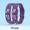 Braccialetto Intelligente LED Digitale Impermeabile Smart Clock Smartband Con contapassi per la corsa Monitor Smart Band Allarme Vibrante Promemoria