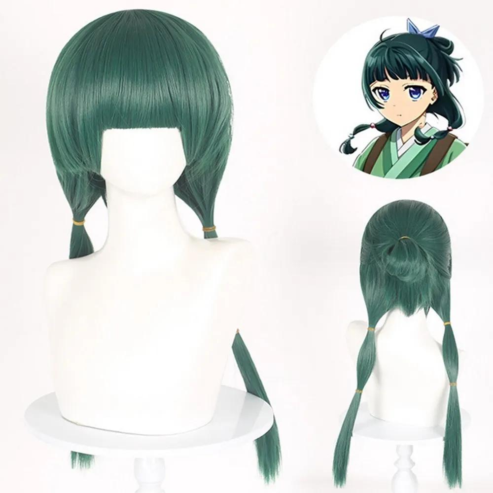 Kusuriya No Hitorigoto Maomao Cosplay Costume Wigs Halloween Party Role Play Outfit for Women