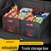 Compatible with Mitsubishi Outlander, Pajero, JinChang, JinXuan, ASX - Car Trunk Organizer Storage Box.