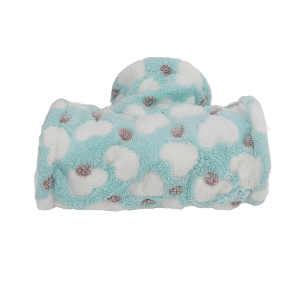 3-Wege Hamstertunnel Warm Gemütlich Kleintier Plüschröhre für Chinchilla Meerschweinchen FrettchenLove Grün 27x9cm 10.6x3.5in