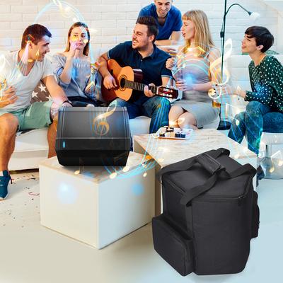Hard Protective Bag Scrarch Proof Travel Case with Pockets Fall Preventive Big Capacity Carrying Case Suitable for Bose S1 Pro