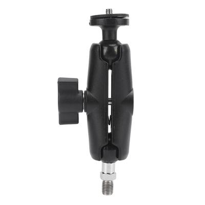 Support de guidon de moto pour caméra 360 degrés Support de montage pour rétroviseur avec support 1/4 de pouce