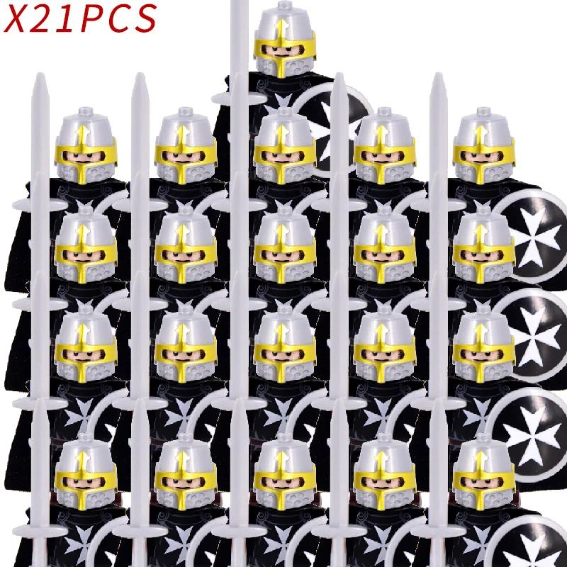 Medieval Knights & Warriors Building Blocks Roman Legion Spartan Cavalry Crusaders Bricks