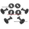 BMW E32/E36/E46 Floor Mat Fixing Clips with Rotating Hooks & Washers (82119410191)