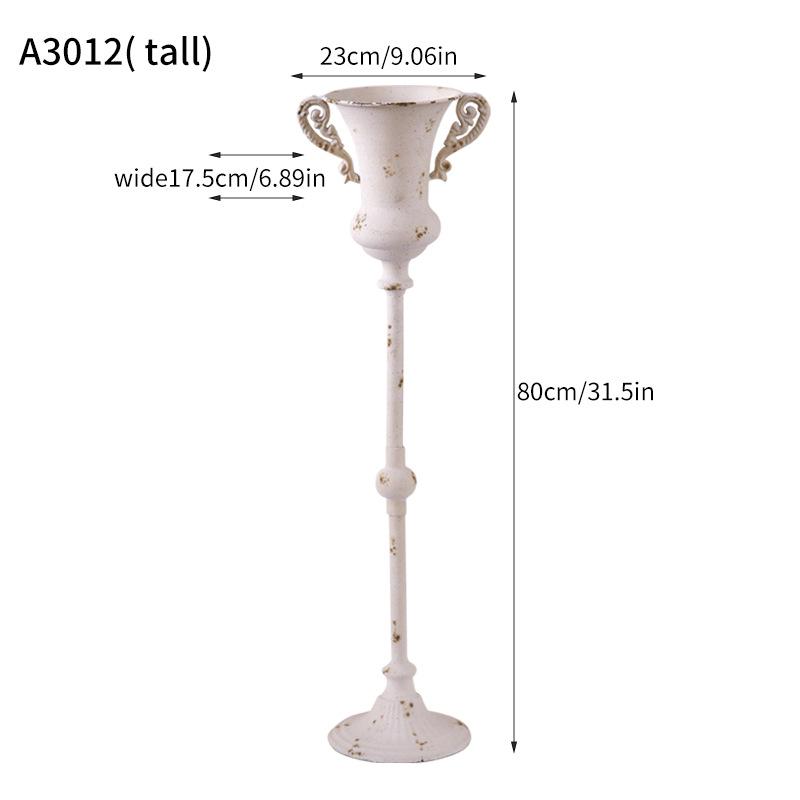Elegant Retro Wrought Iron Double-Eared Flower