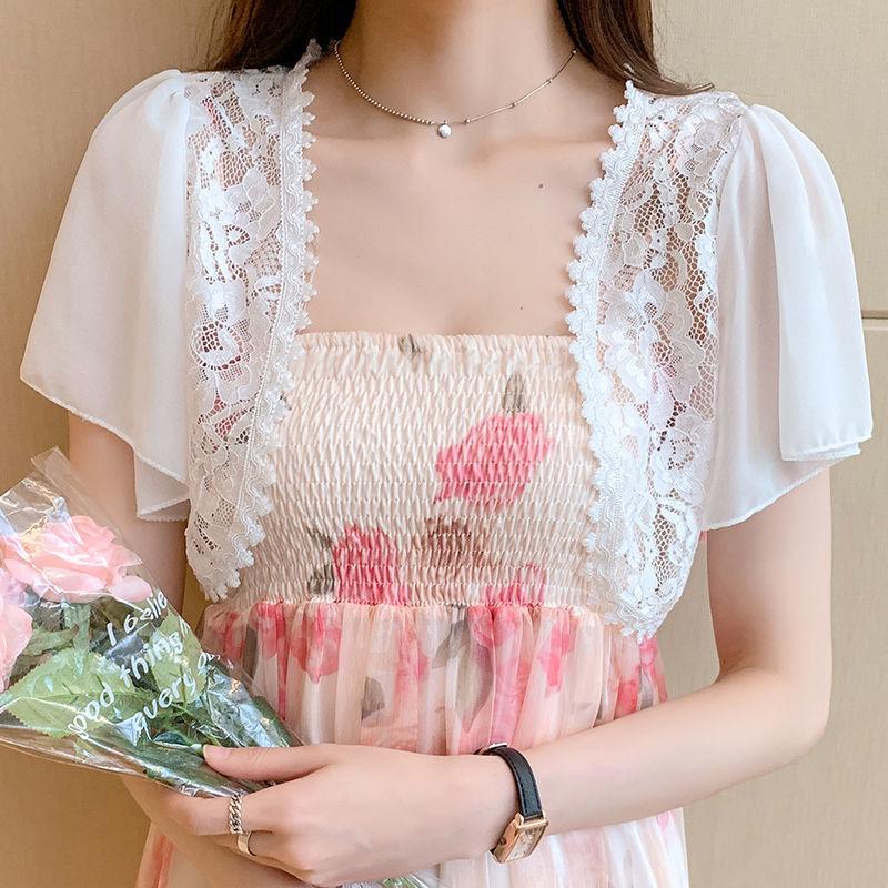 Women's Versatile Chiffon Shawl Jacket - Ultra-thin Sun Protection Cardigan for Spring/Summer 2022