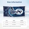 Moonlit Moth Garden 1 Theme Quick Dry Beach Towel Custom Name Text Print Large Sand Resistant Towel Beach Vacation