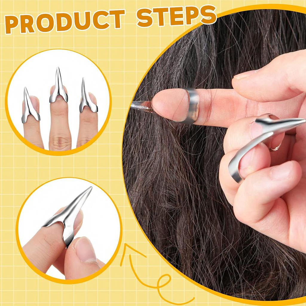 5pcs professional hair comb set,with nylon bristle comb,mouse tail comb,double ended eyebrow comb and ring distributor