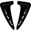 Car Bumper Spoiler Shark Gills Side Flow Fender Vent Stickers Cover Body Kits Vent Trim Compatible With BMW X5 F15 M Sport 2014-2018(Gloss Black)