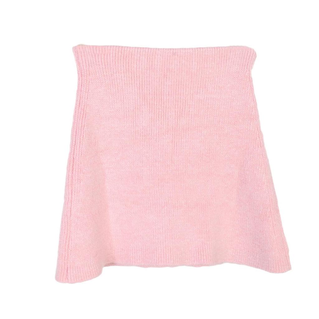 2024 French Autumn/Winter Sweet Style Knitted Cardigan & A-line Midi Skirt Set for Women