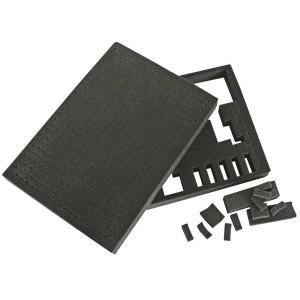 Valise en aluminium - marque - modèle - 455 x 330 x 152mm - gris