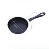 Compact Pan with Handle Design Portable Multifunctional Skillet Fo Egg Omelet Pancake Steak Cooking Supplie for Home Kitchen Use