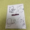 Used Silent Siren Autograph Clear File Autograph Saisai