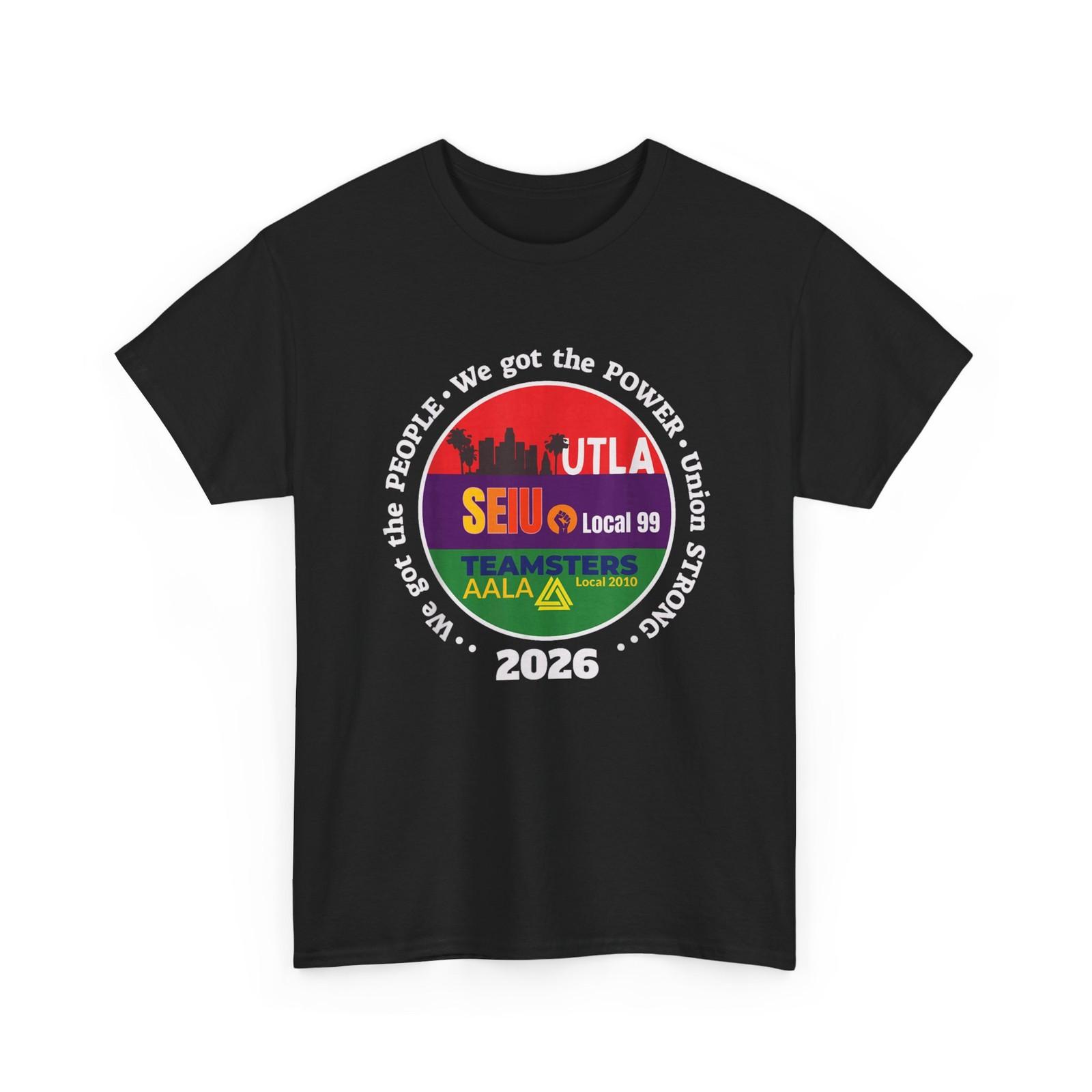 Labor Movement UTLA SEIU AALA We Got The People Men T-Shirt XL