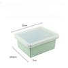 Food-grade silicone freshness box can be microwaved to heat leak-proof soup box refrigerator storage box sealed freezer box