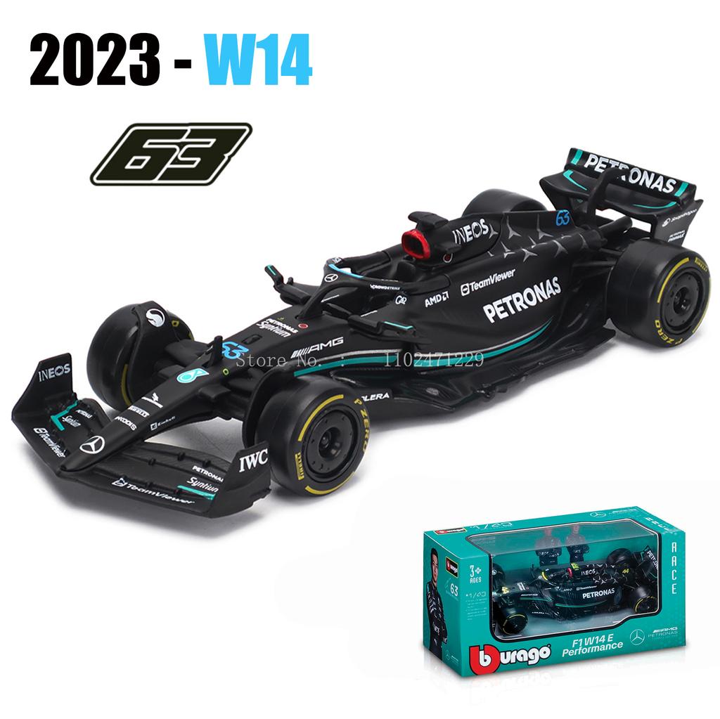 APTJ4 Bburago 1:43 F1 Red Bull Ferrari Mercedes Benz Aston Martin McLaren Alfa Romeo Legierung Luxusauto Druckguss-Automodell Spielzeugserie