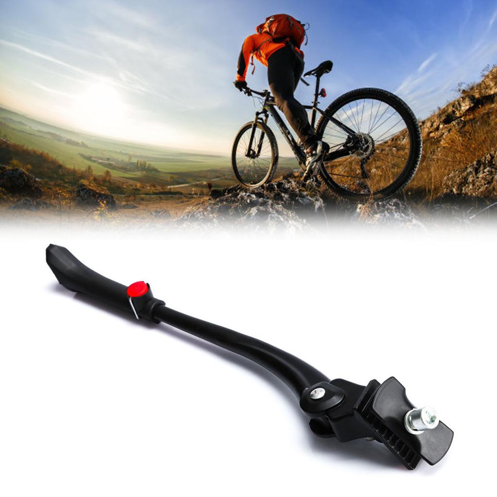 Kickstand Aluminum Alloy Adjustable Anti Slip Parking Side Kick Stand Replacement for Moun