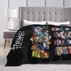 Forsaken Character Flannel Blanket Spring  Soft Warm Throw Blanket For Children Couch Chair Funny Bedspread Sofa Bed Cover