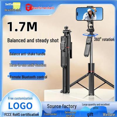 F16 Anti-Shake Extendable Selfie Stick with Bluetooth Remote & Tripod for Live Streaming