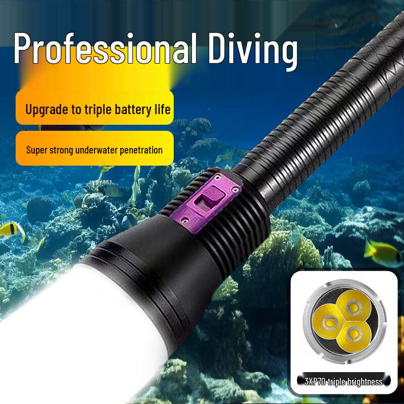 WIDE AWAKE High-Power Diving Flashlight