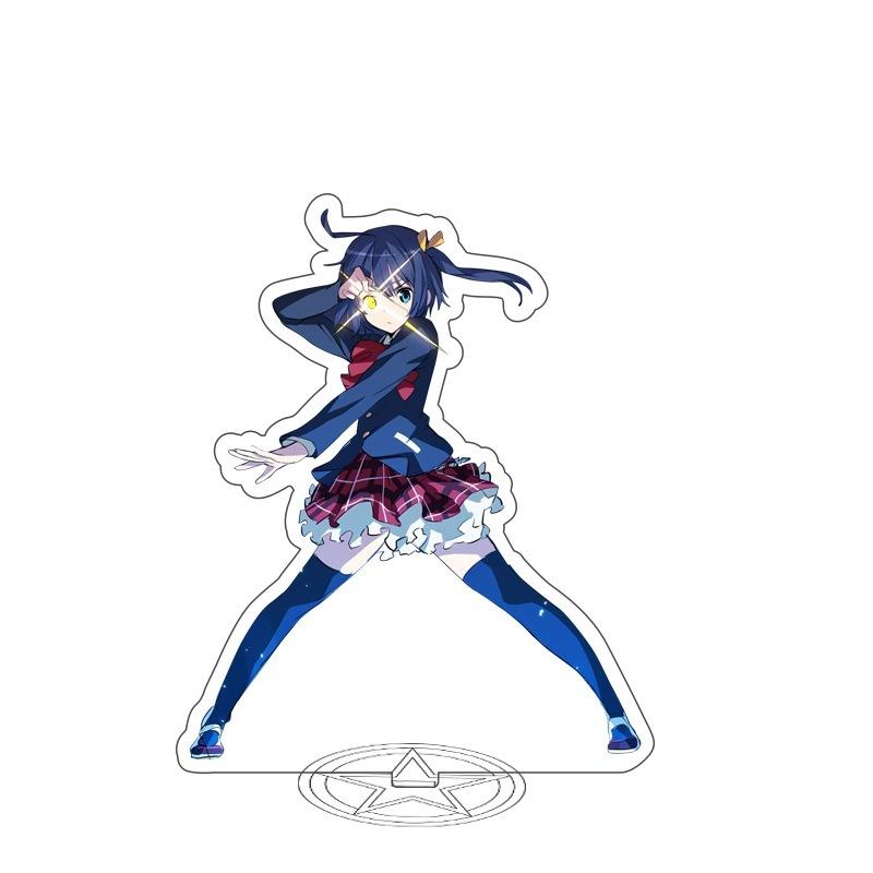 15cm Anime Take On Me Takanashi Rikka Acrylic Stand Action Figure Toy Figures Desktop Home Decoration