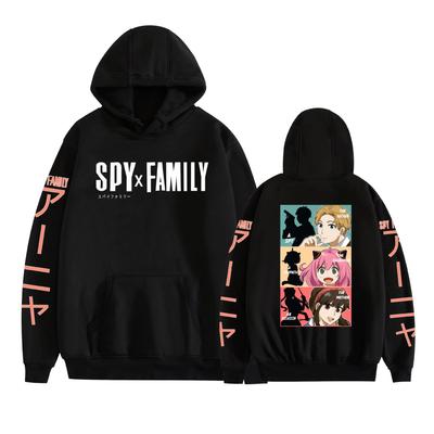Hot Spy X Family Anime Funny Hoodie Hip Hop Graphic Sweatshirts Streetwear Harajuku Tracksuit