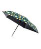 Estaa Sun and Rain Automatic Heat Sun UV Black (Esta) Women's Parasol, Umbrella, Foldable, Open/Close (1 Push), Compact, Lemon, Shielding, Protection,
