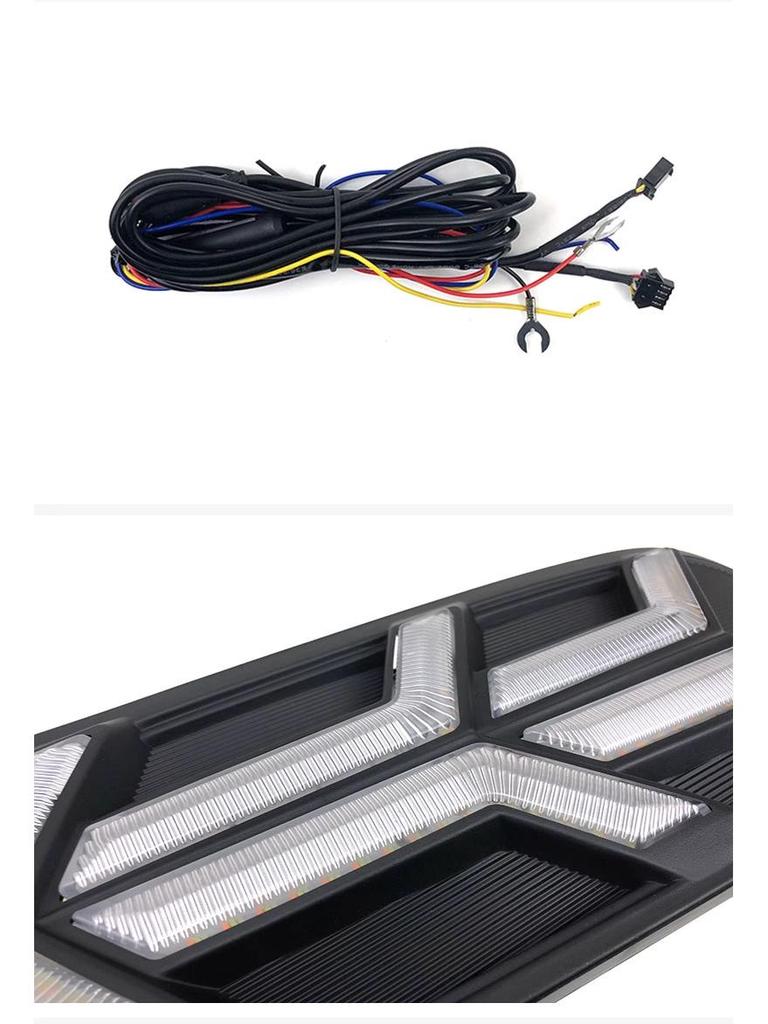 Honda 19-21 Lingpai LED Daytime Running Lights & Flowing Turn Signals