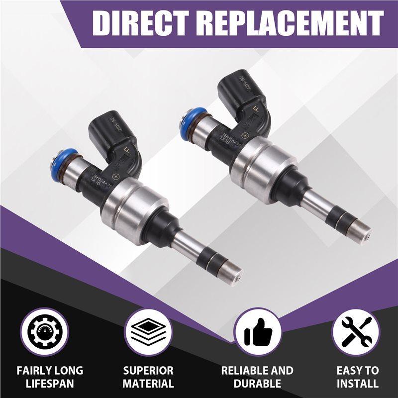 Precise Fuel Injector For Subaru Forester WRX 2014-2018& 2015-2020 STI 2015-2020 2.0L H4 16600-AA300 16600AA300 4Pcs