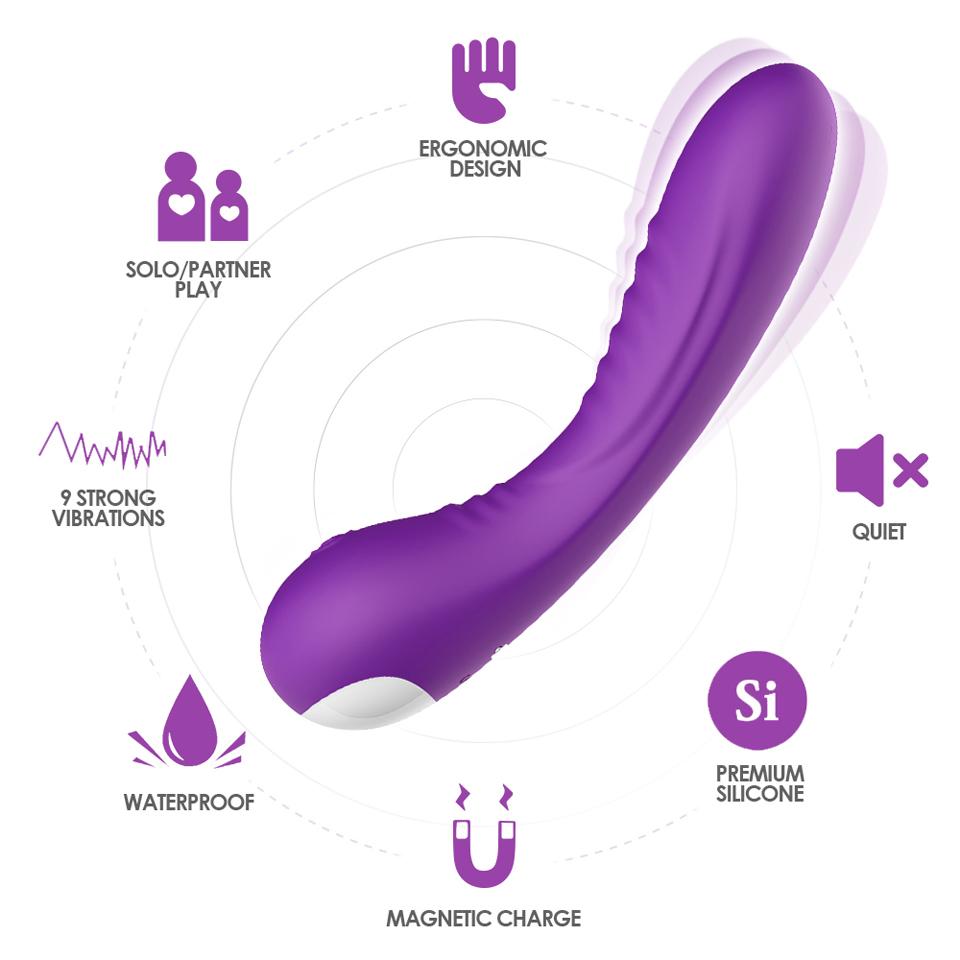 Sexy Shop/Machine/Toys Dildo Vibrator Female Wand Massage G Spot Vibration Clit Stimulator Sex Toy Female Masturbator