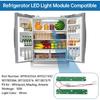 W11042554 Refrigerator LED Light Module Compatible with Whirlpool Maytag Amana Refrigerators, Replaces W11527432 W11101384 W11333374 W11387579 (Does
