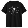Unisex Unisex T Shirt Ow Ow Ow Funny Chronic Pain Awareness Comedy Stick Character TShirts Harajuku Summer Tees Cotton Clothing