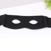 [TTETNLY] Halbgesichts-Augenmaske, Halloween-Augenmaske, Diebeskostümmaske, COS Rollenspiel-Performance, Maskenball, Film- und Fernsehrequisiten, Unisex (Schwarz)