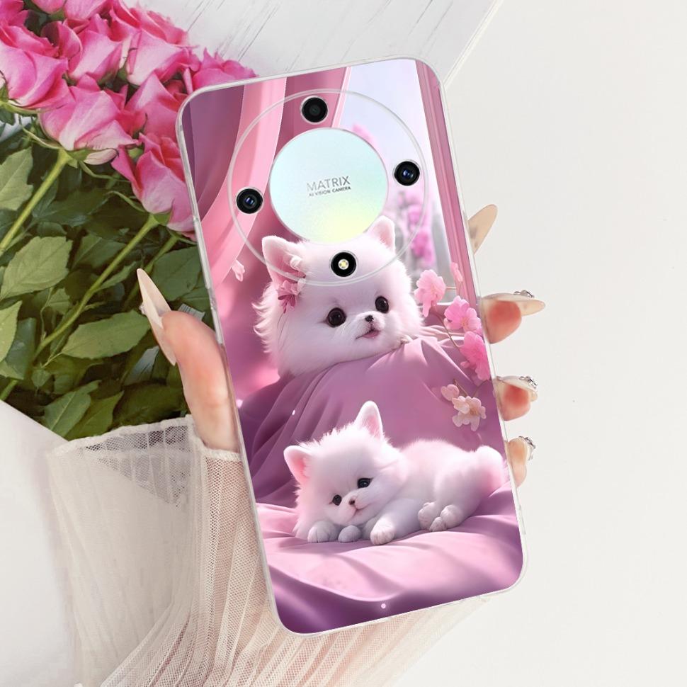 For Honor X9a 5G Case Magic 5 Lite Cover Dragon Cartoon Soft Silicone Phone Cases For Honor Magic5 Lite HonorX9a X 9a Bumper