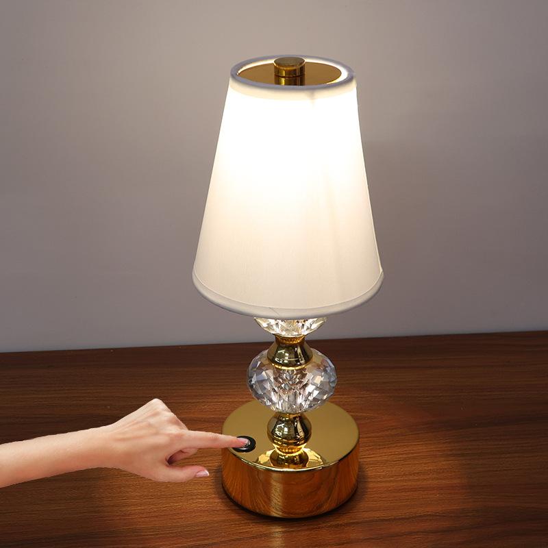 1Pc Bedside Led Desk Lamp Creative Personalized Dormitory Bedroom Eye Protection Lamp Charging Bar Restaurant Table Lamp Night Light