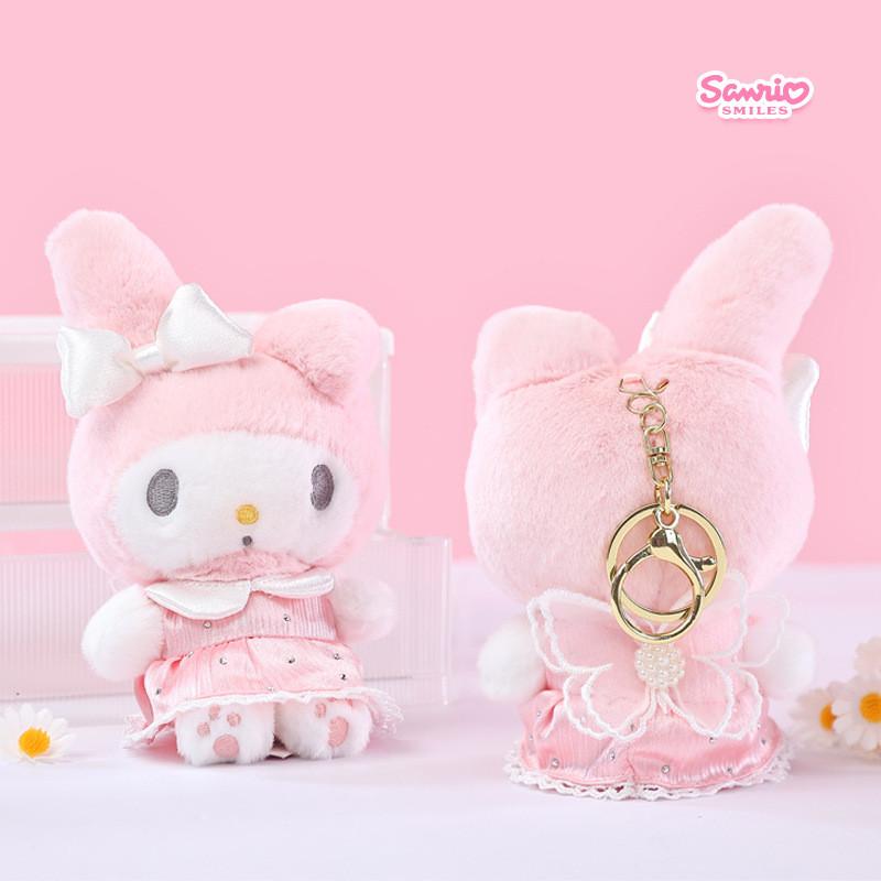 Hello Kitty Melodie Pluche Sleutelhanger Schattige Cartoon Tas Hanger Voor Meisjes Cadeaus