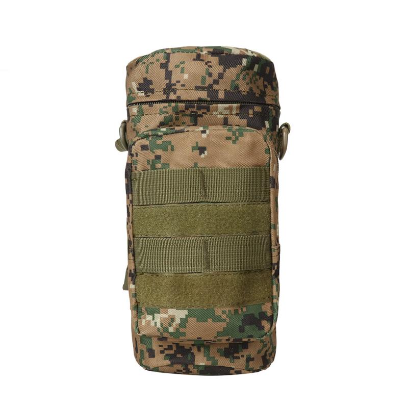 Tactical Molle Water Bottle Bag Pouch Holder Outdoor Travel Camping Hiking Cycling Fishing Hunting Water Bottle Kettle Carrier